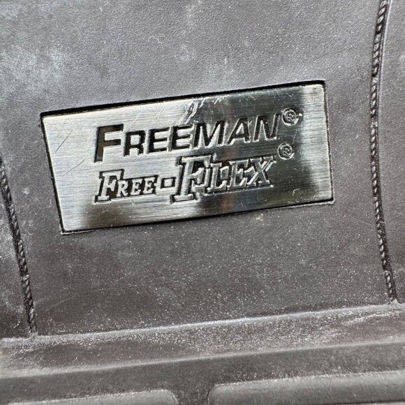 Freeman Free-Flex Mitchell Mens Size 10.5W Brown Faux Leather Oxford Dress Shoes main image 7